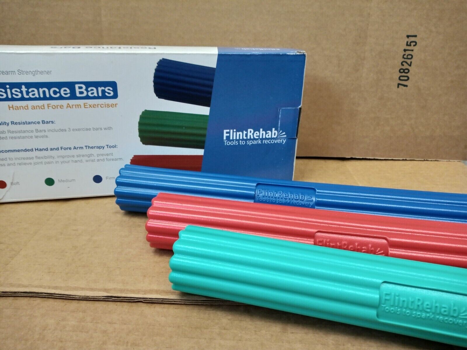Twist Hand Exerciser Flexible Bars (3 Pack) - Flex Therapy Bar Strengthener Twist Hand Exerciser Flexible Bars (3 Pack) - Flex Therapy Bar Strengthener