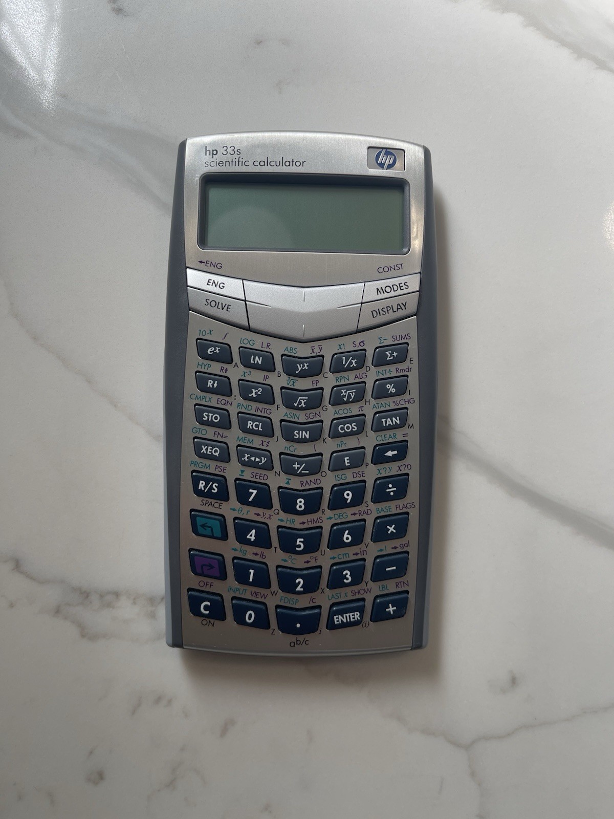Hewlett-Packard HP 33S Scientific Calculator Tested & Working - Need Batteries
