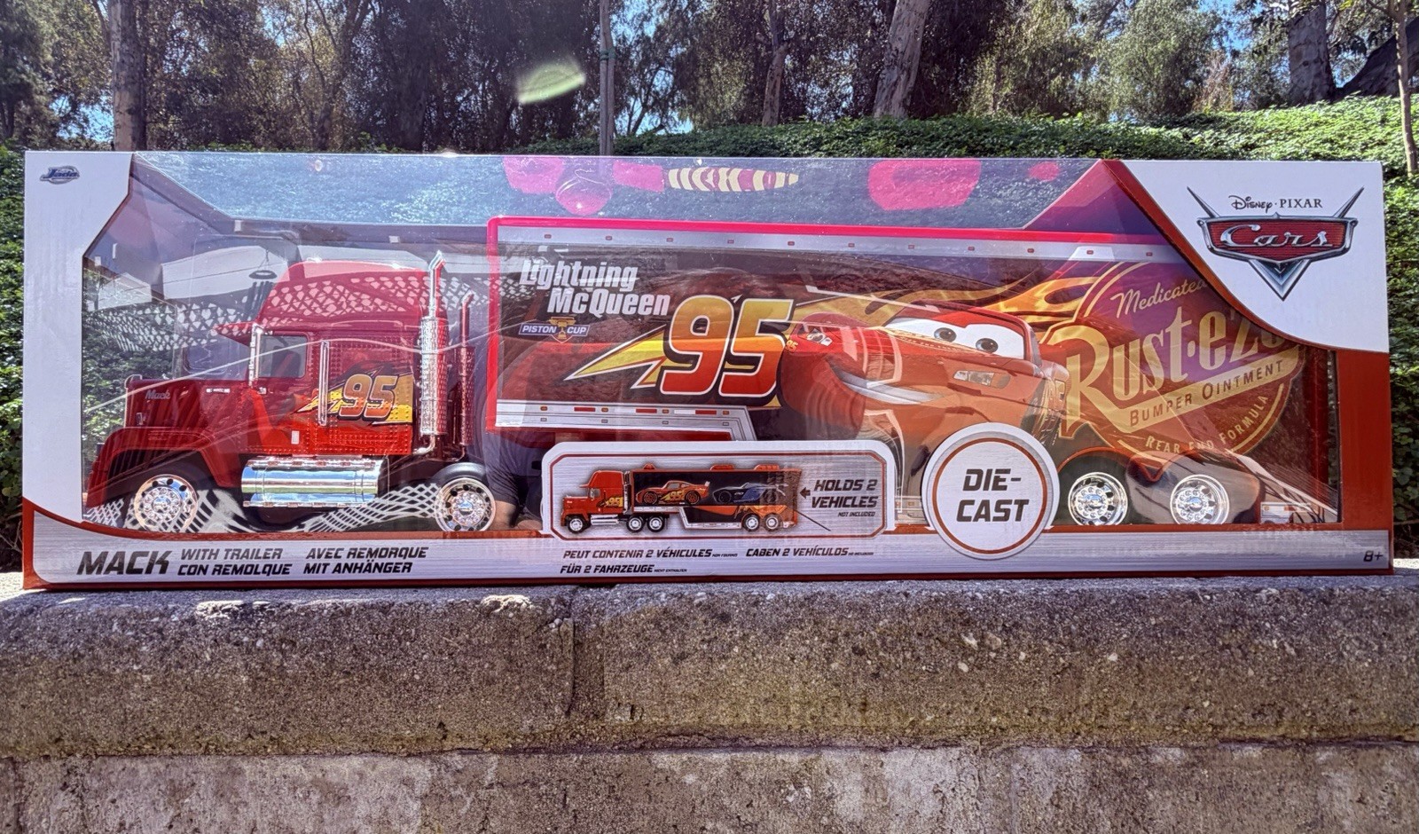1:24 Jada Disney Pixar Cars Mack Transport Hauler LAST ONE