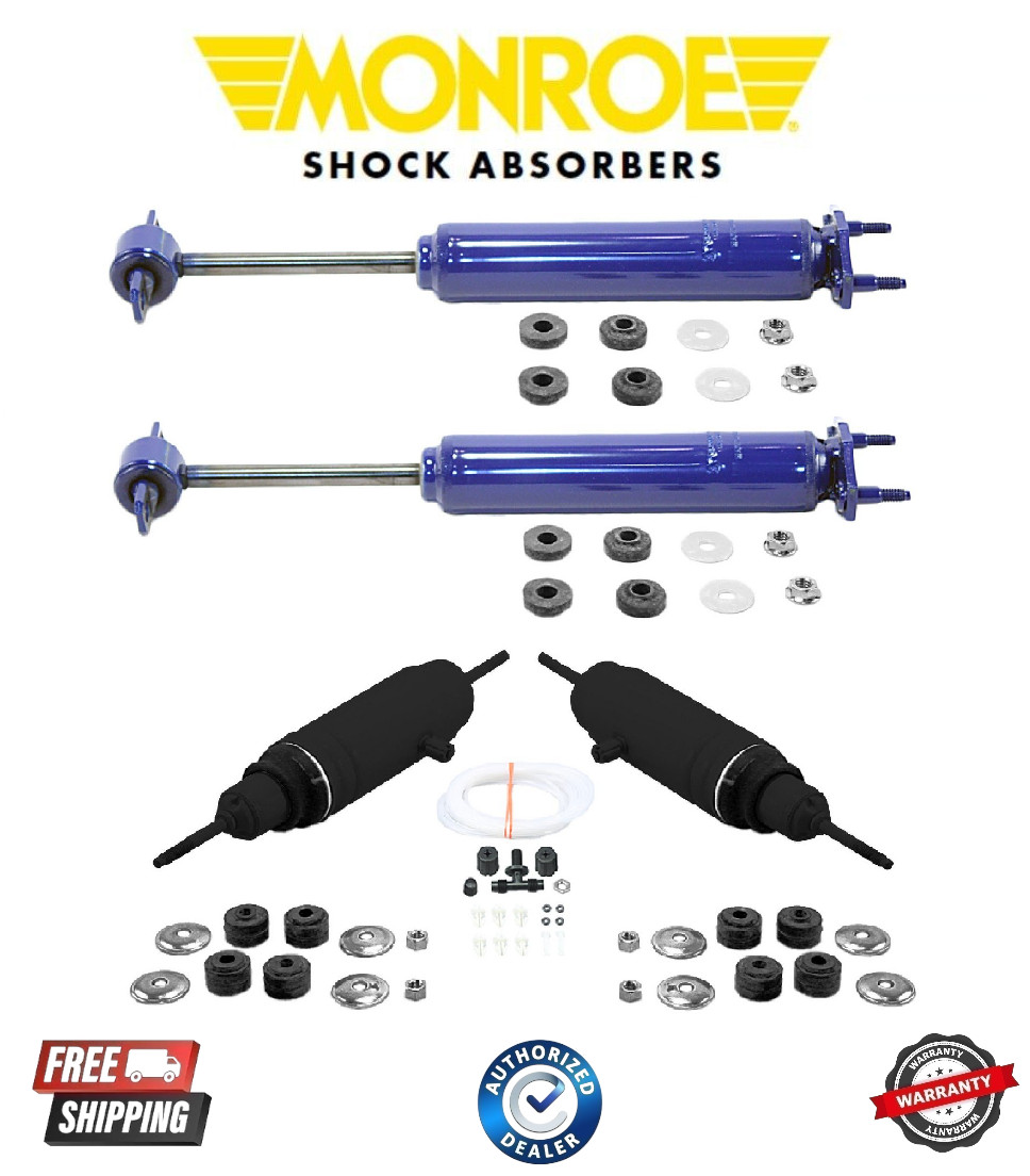 Fits 1965-1970 Ford Mustang Monroe 4X Front Rear Max-Air Shocks Fits 1965-1970 Ford Mustang Monroe 4X Front Rear Max-Air Shocks