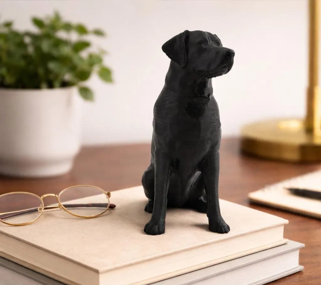 Labrador Statue | Any Color Black Lab Yellow Lab - Memorialize My Dog - Housewa