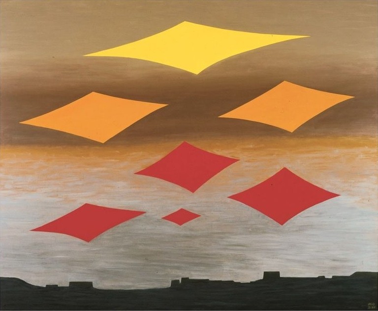 Meret Oppenheim : New Stars : Surrealist Abstract Sky Art Print
