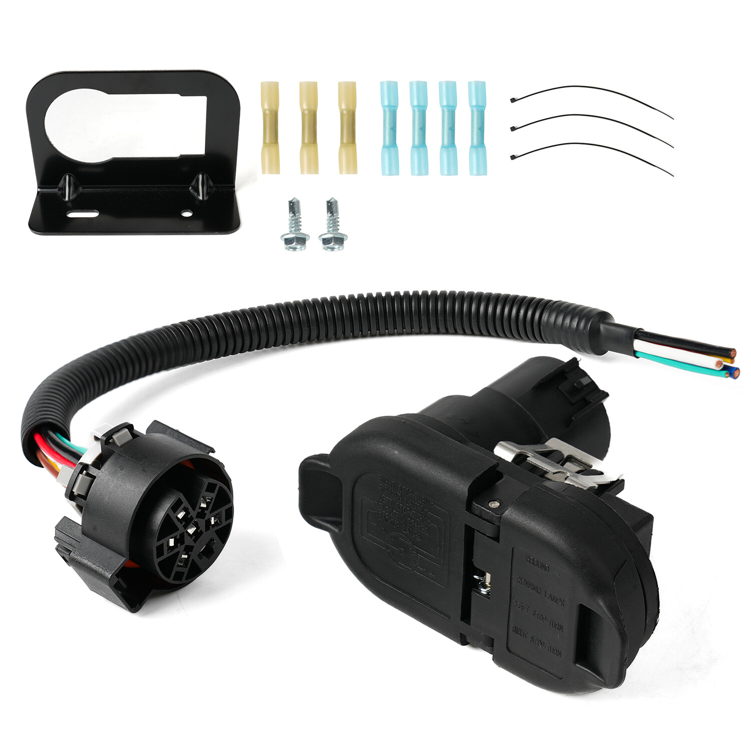 Multi-Tow Wiring Connector Plug Harness Kit USCAR 7 Way Multi-Tow Wiring Connector Plug Harness Kit USCAR 7 Way