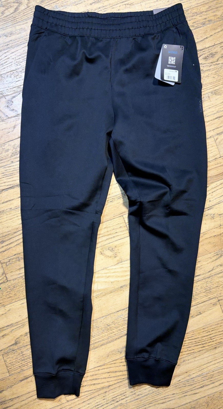 NWT Skora Men’s Size Medium Quick Dry Tapered Black Performance Jogger Pants NWT Skora Men’s Size Medium Quick Dry Tapered Black Performance Jogger Pants