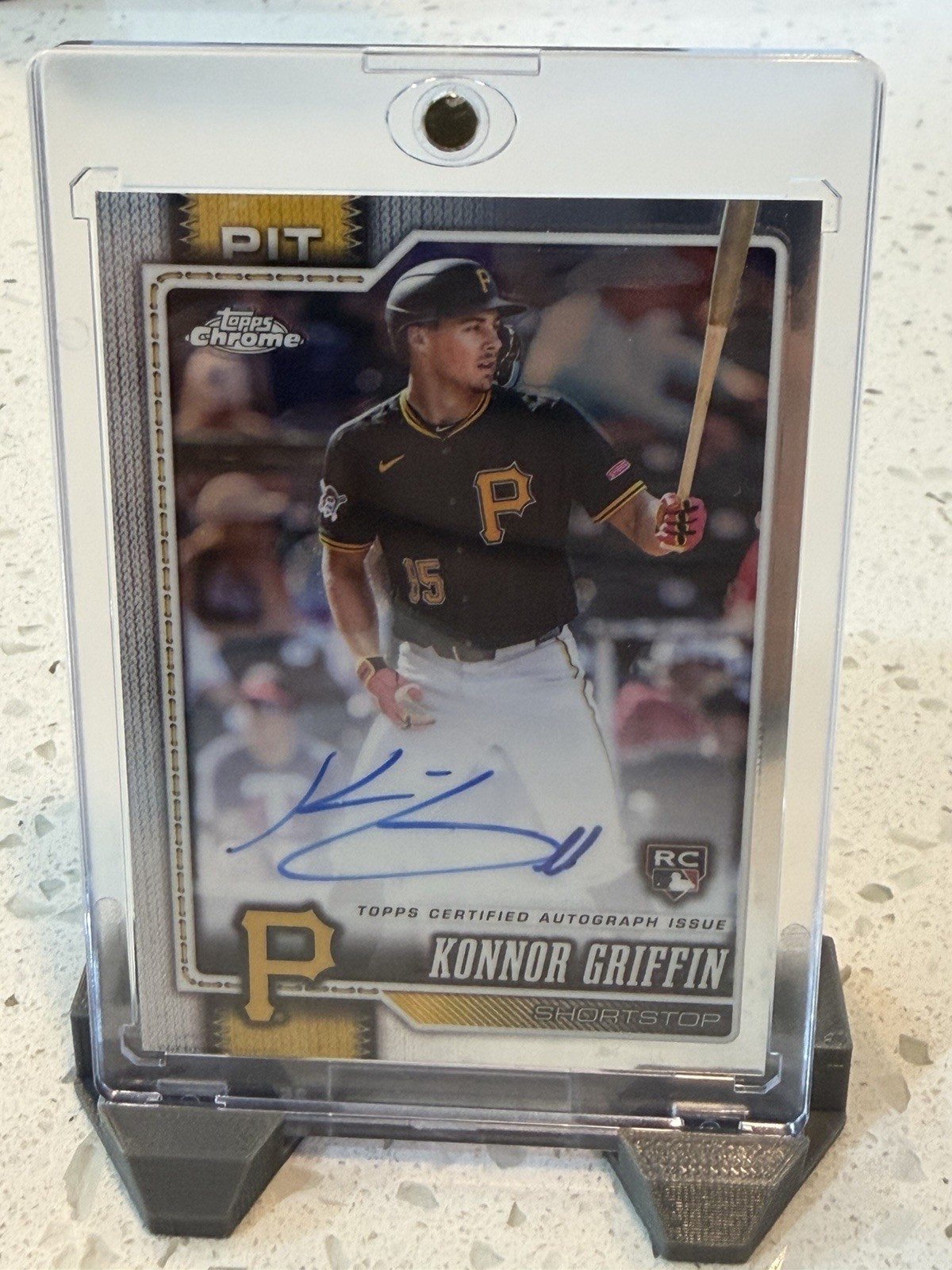 2026 Topps Chrome Konnor Griffin Rookie Auto RA-KG Pittsburgh Pirates MLB 2026 Topps Chrome Konnor Griffin Rookie Auto RA-KG Pittsburgh Pirates MLB