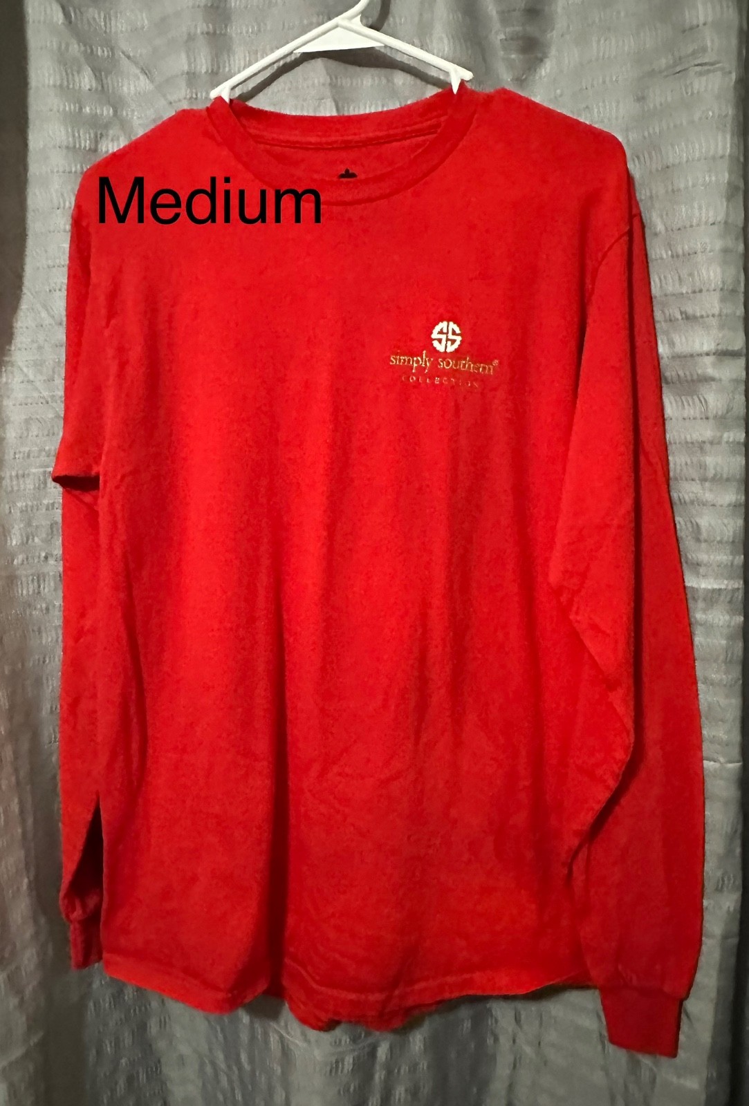 Simply Southern Long Sleeve T-Shirt Med Hey Deer Simply Southern Long Sleeve T-Shirt Med Hey Deer