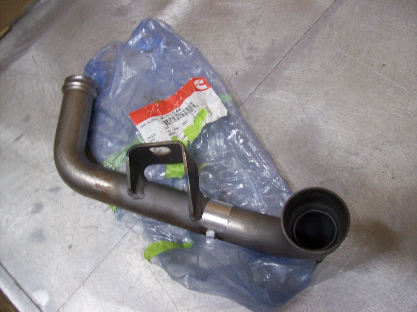 Cummins Genuine OEM Water Outlet Tube 3102846 Cummins Genuine OEM Water Outlet Tube 3102846