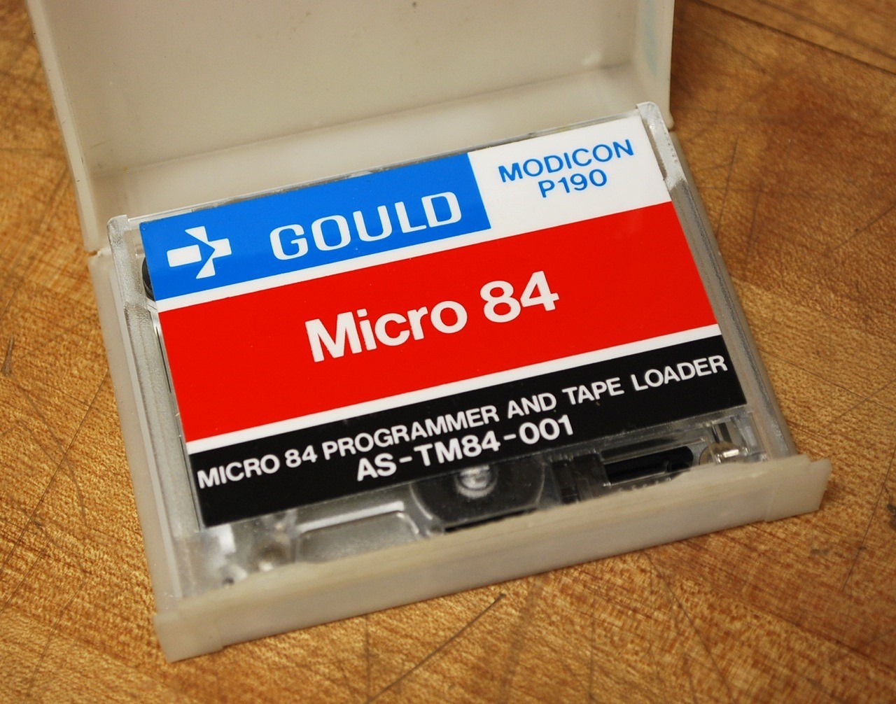 Gould Modicon AS-TM84-001 Micro 84 Programmer and Tape Loader, ASTM84001 - USED