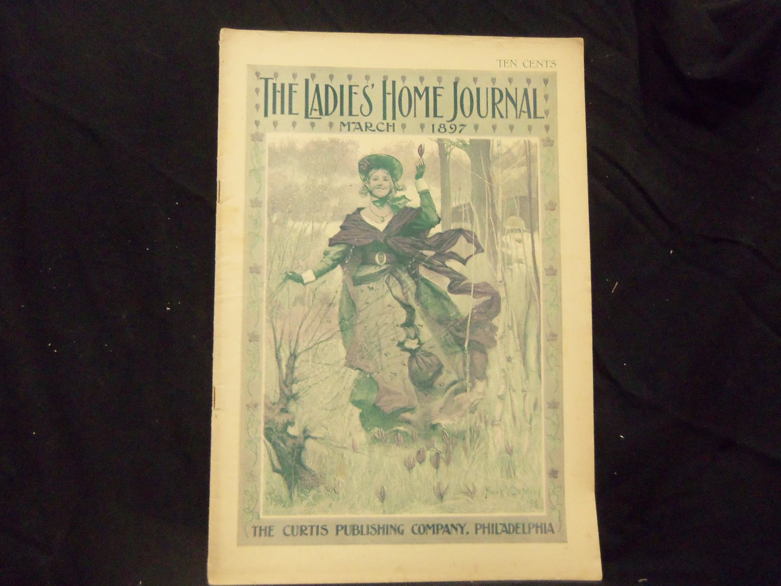 1897 MARCH LADIES\' HOME JOURNAL MAGAZINE - GREAT ILLUSTRATIONS & ADS - ST 1564