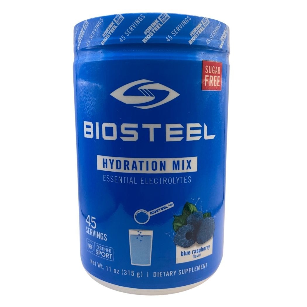 BioSteel Hydration Mix Blue Raspberry (45 Servings) Amino Acids BCAA Natural