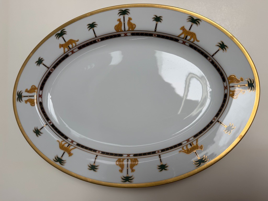 Vintage Christian Dior Casablanca (Discontinued) Oval Serving Platter Bowl