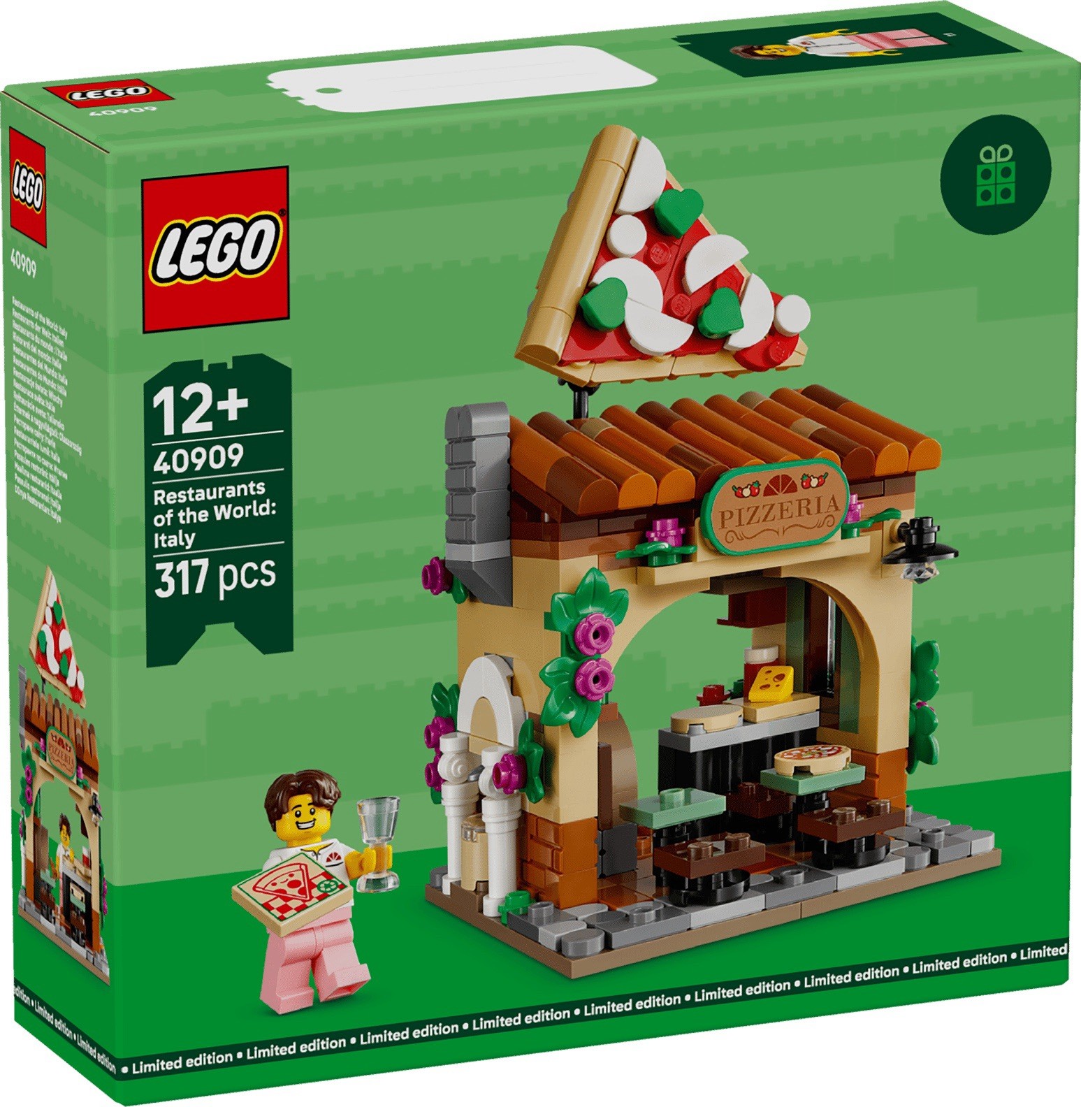 LEGO 40909 Restaurants of the World: Italy SET GWP NEW SEALED