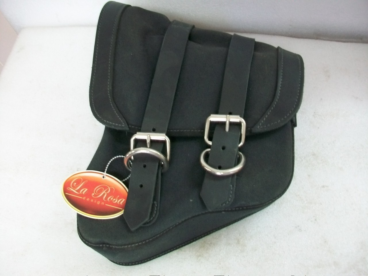 New La Rosa Harley Davidson Softail Rigid Frame Left Side Swingarm Saddle Bag New La Rosa Harley Davidson Softail Rigid Frame Left Side Swingarm Saddle Bag