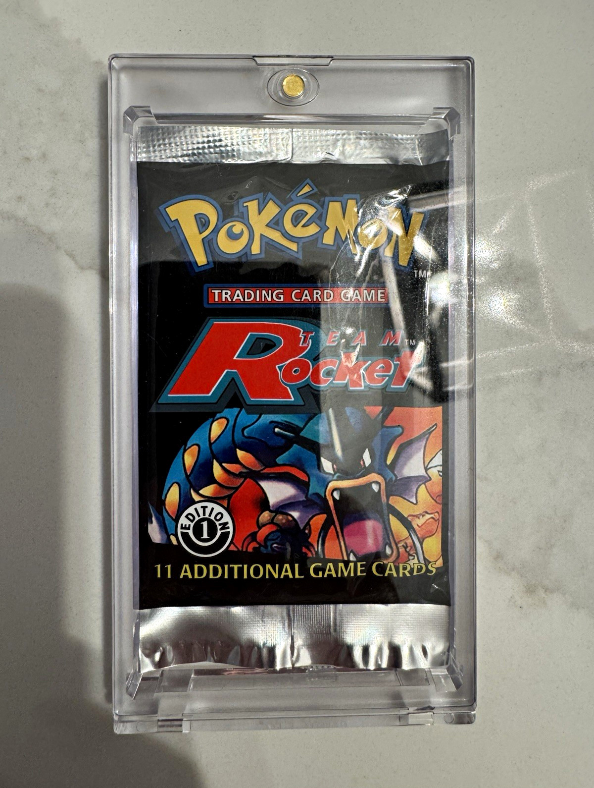 Wizards of the Coast Team Rocket 1st Edition Sealed Booster Pack 11 Cards 2000