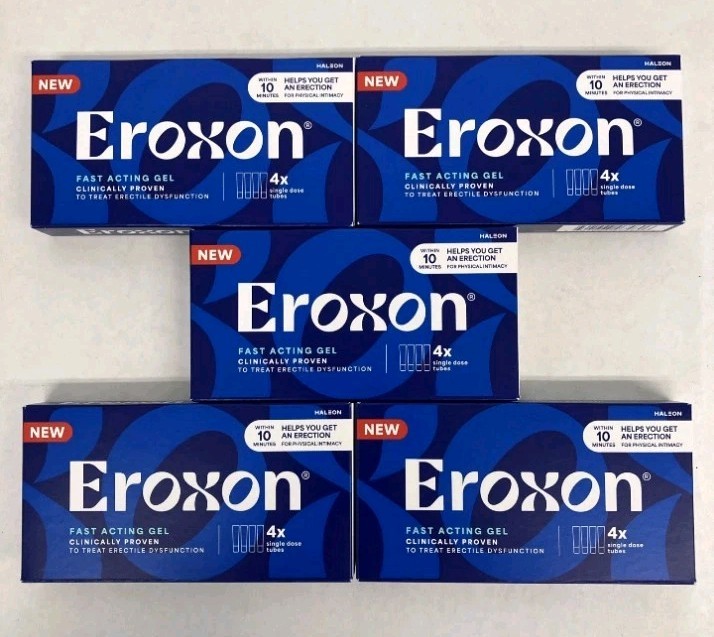 Eroxon Gels - 5 Pack / 20gels Total Sell By 10/2026. New Sealed Buy More Save +