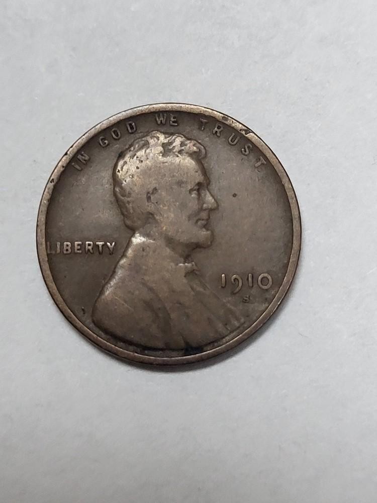 1910 S Lincoln Cent Better Date A 1910 S Lincoln Cent Better Date A