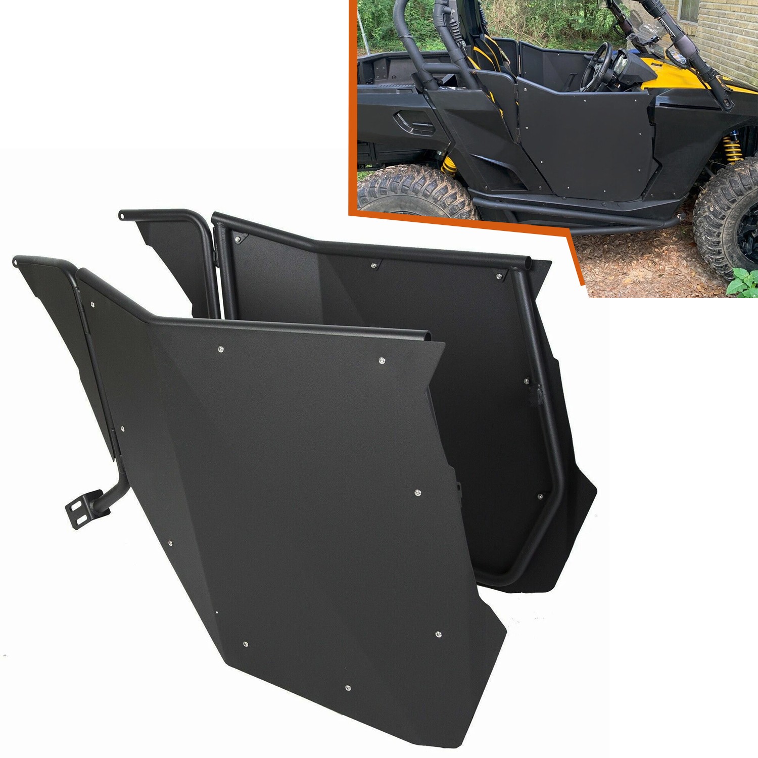 For 2011 and up CAN-AM Maverick/Commander 800 UTV 2 door models Suicide Doors