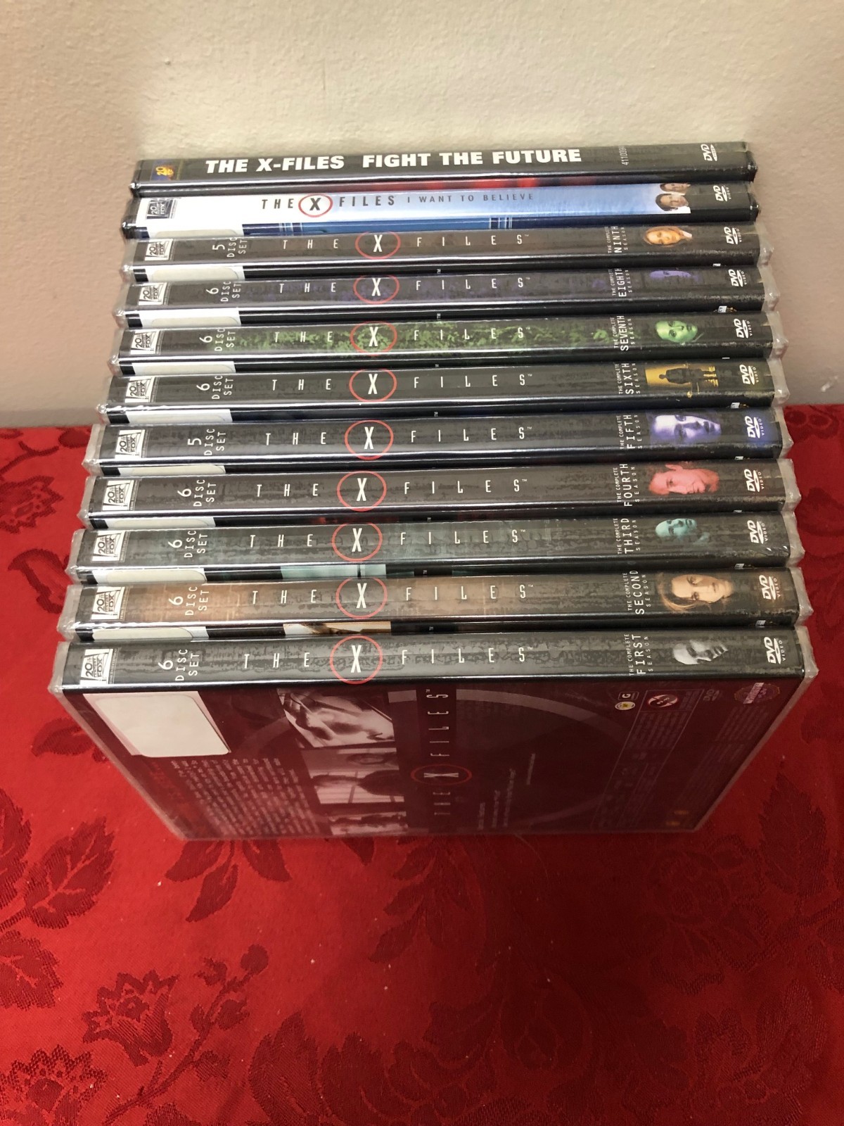 The X-Files Complete Original Series Seasons 1-9 and Both Movies DVDs The X-Files Complete Original Series Seasons 1-9 and Both Movies DVDs