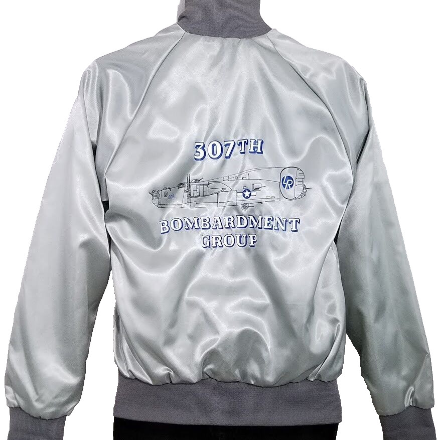 Vintage 307th Bombardment Group Satin Jacket Mens Size Small 80s Long Ranger USA Vintage 307th Bombardment Group Satin Jacket Mens Size Small 80s Long Ranger USA