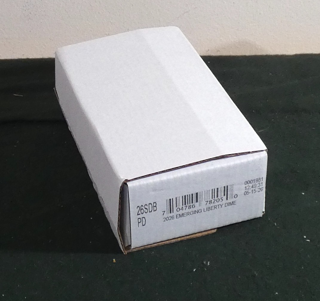 2026 P&D Emerging Liberty Dime 200 Coin Bag 26SDB OMP Sealed Box