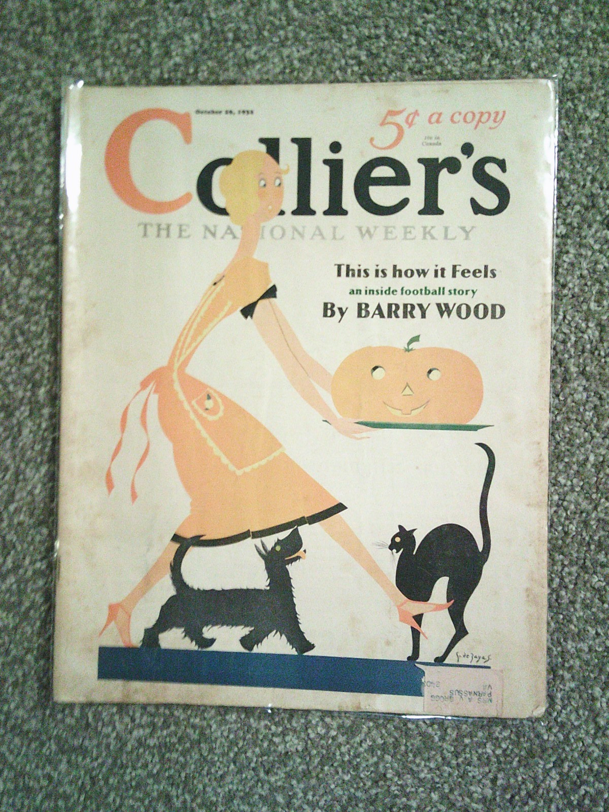 Collier’s Magazine October 29, 1932 Halloween Issue Collier’s Magazine October 29, 1932 Halloween Issue