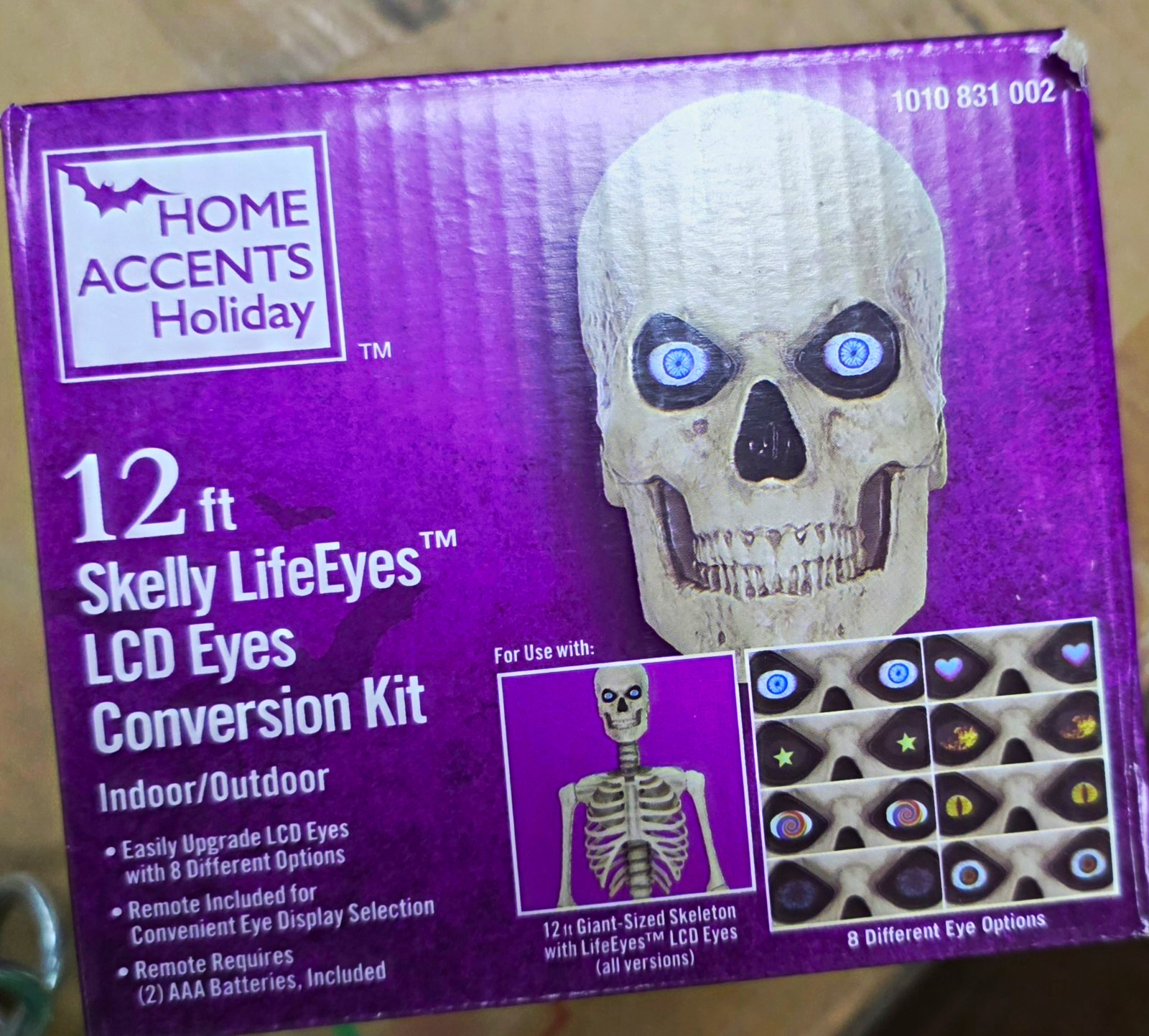 Home Accents Holiday Skelly LifeEyes 12 ft LCD Eyes Kit Remote Indoor/Outdoor Home Accents Holiday Skelly LifeEyes 12 ft LCD Eyes Kit Remote Indoor/Outdoor