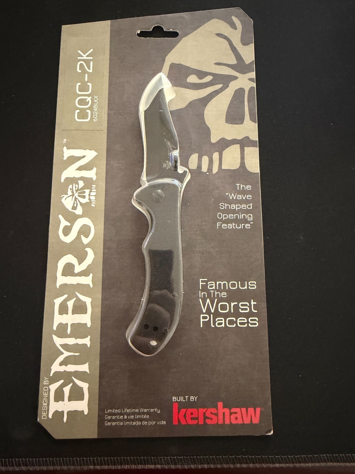 Kershaw KS6034BLK Folding Pocket Knife - Black Kershaw KS6034BLK Folding Pocket Knife - Black
