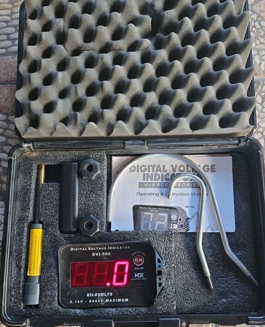 HDE HD Electric DVI 500 Digital Voltage Indicator With 2 Hook Probes
