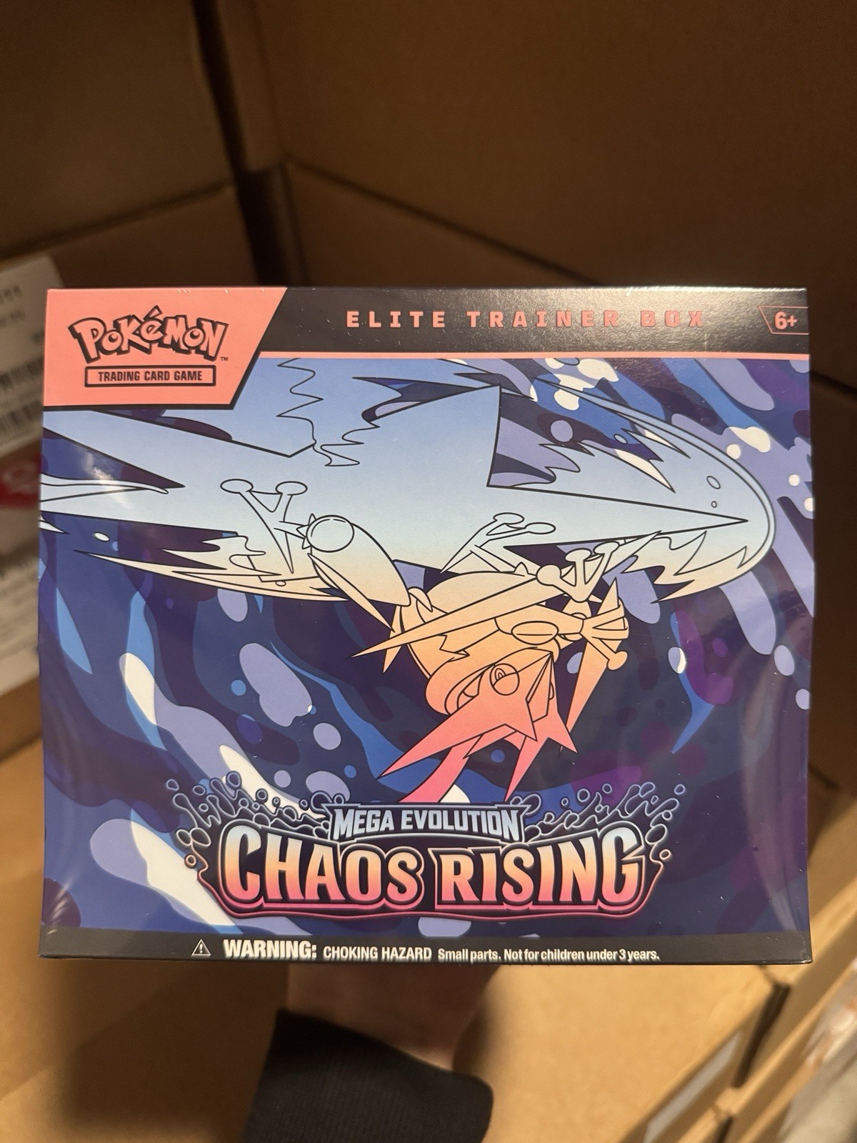Pokémon Mega Evolution Chaos Rising Elite Trainer Box ETB - New/Sealed Pokémon Mega Evolution Chaos Rising Elite Trainer Box ETB - New/Sealed