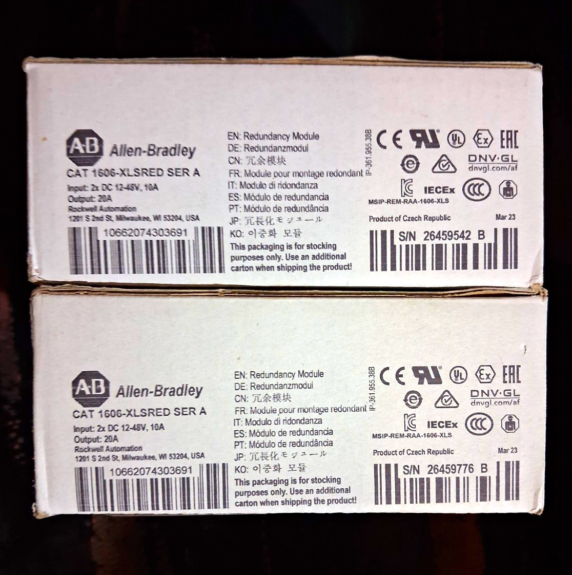 Allen-Bradley 1606-XLSRED Redundancy Module 1606-XLS Digital PLC I/O