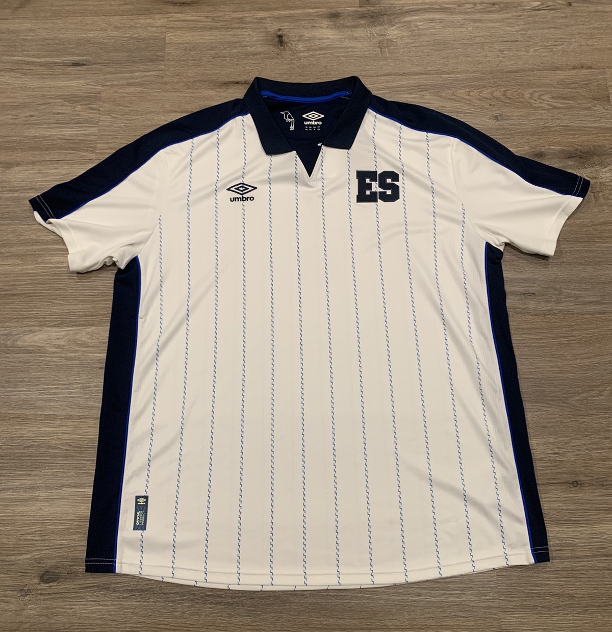 NWT UMBRO EL SALVADOR 4TH SOCCER JERSEY 2024 CAMISETA  EL SALVADOR MEN SIZE XXL