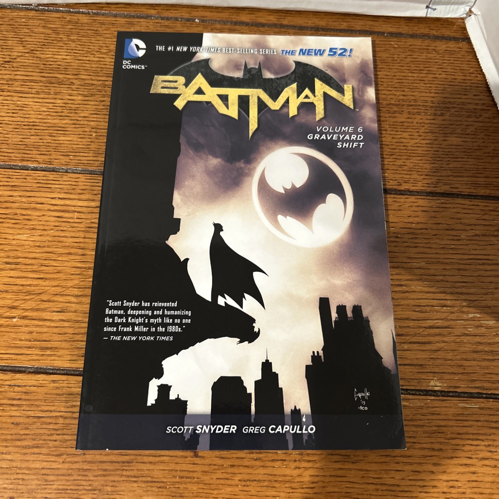 DC Comics Batman Volume 6 Graveyard Shift Graphic Novel by Snyder & Capullo