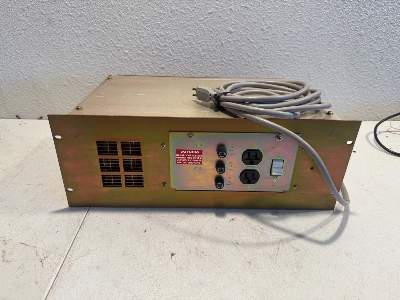 Vintage General Electric MASTR II Radio Base Station Power Supply GE