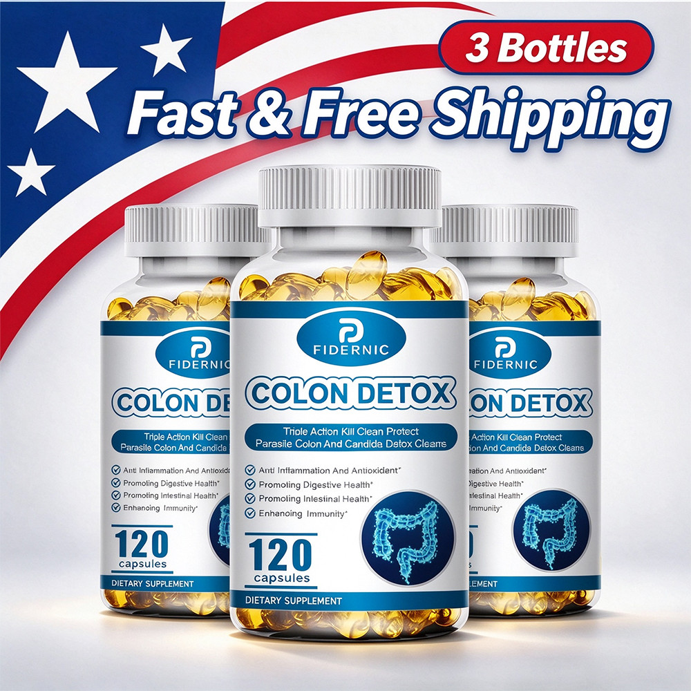 360Pcs Colon Cleanse Capsules Detox Cleansing Supplement Digestive Health