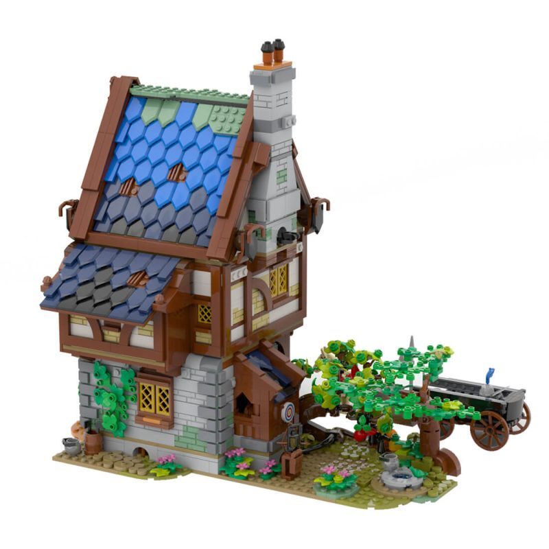 ZITIANYOUBUILD MOC-83786 Medieval Tavern Modular with Interior 2283 Parts 