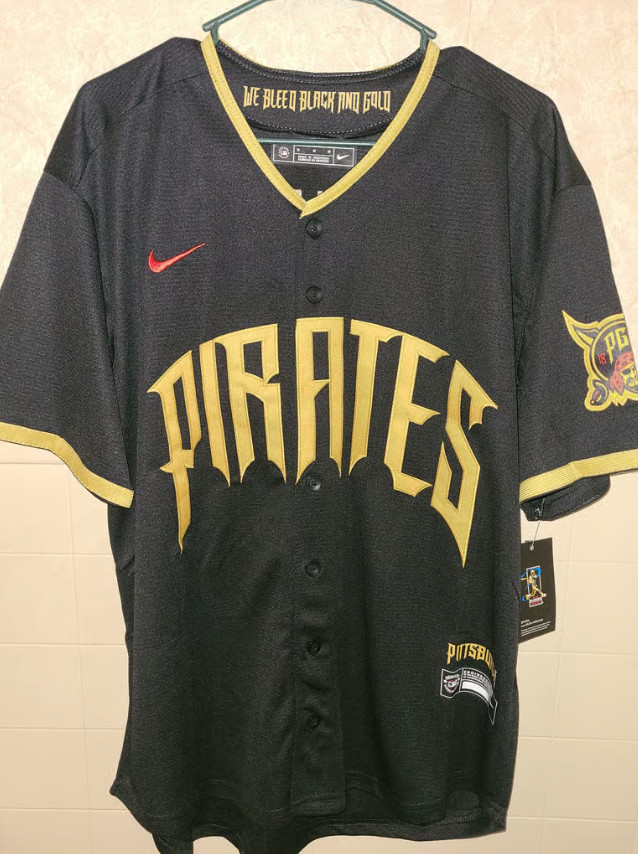 Pittsburgh Pirates Paul Skenes #30 Black City Connect Baseball Jersey NWT 2XL