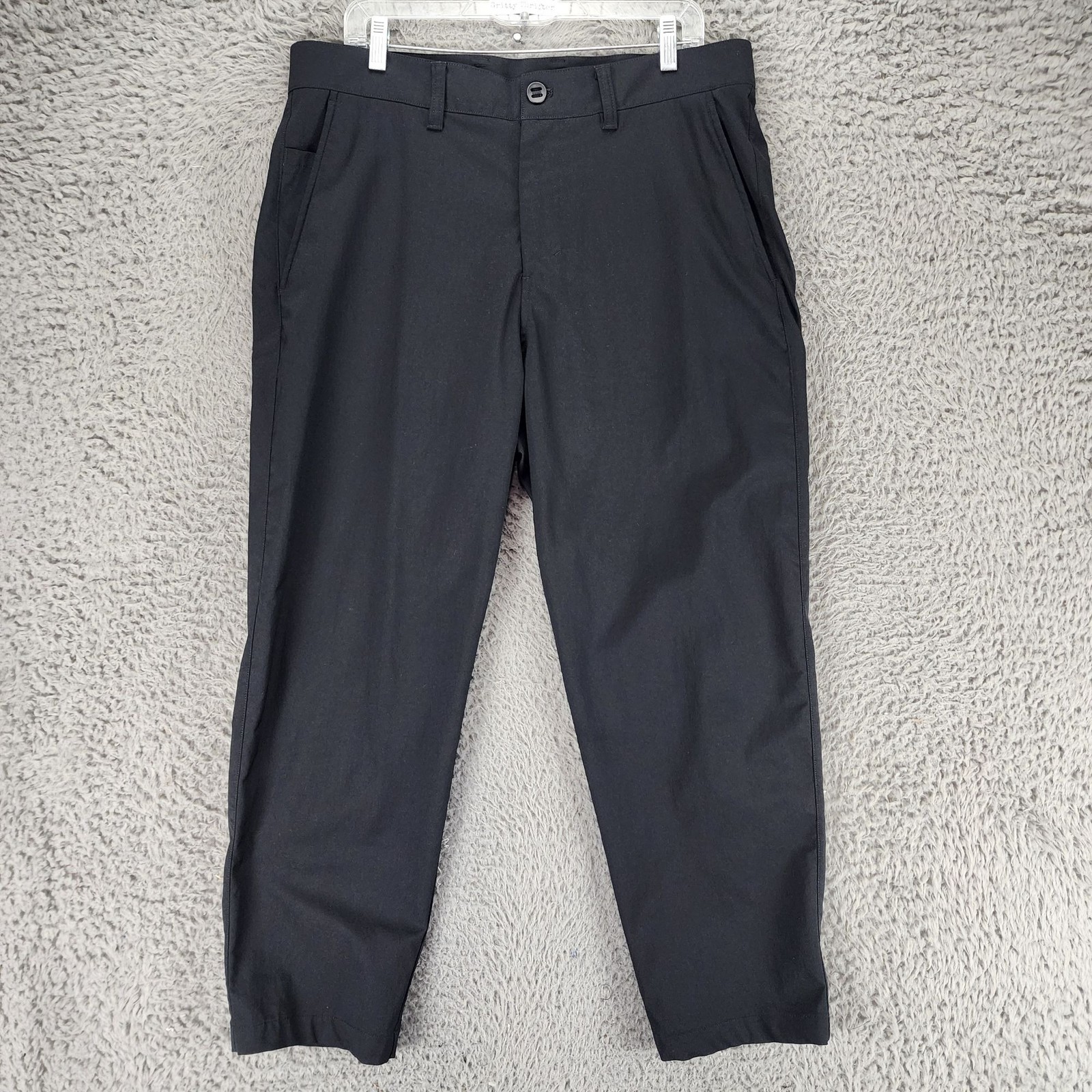 Lululemon Pants Mens 34 Short Black ABC Slim Fit Pants *GUC*