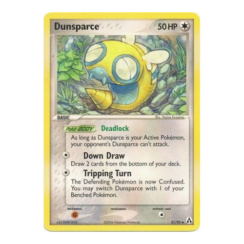 Dunsparce 31/92 EX Legend Maker Vintage 2006 Pokemon Cards TCG Near Mint NM