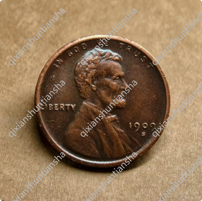 ~~~1909-S VDB Lincoln Wheat As shown in the figure~~~ ~~~1909-S VDB Lincoln Wheat As shown in the figure~~~