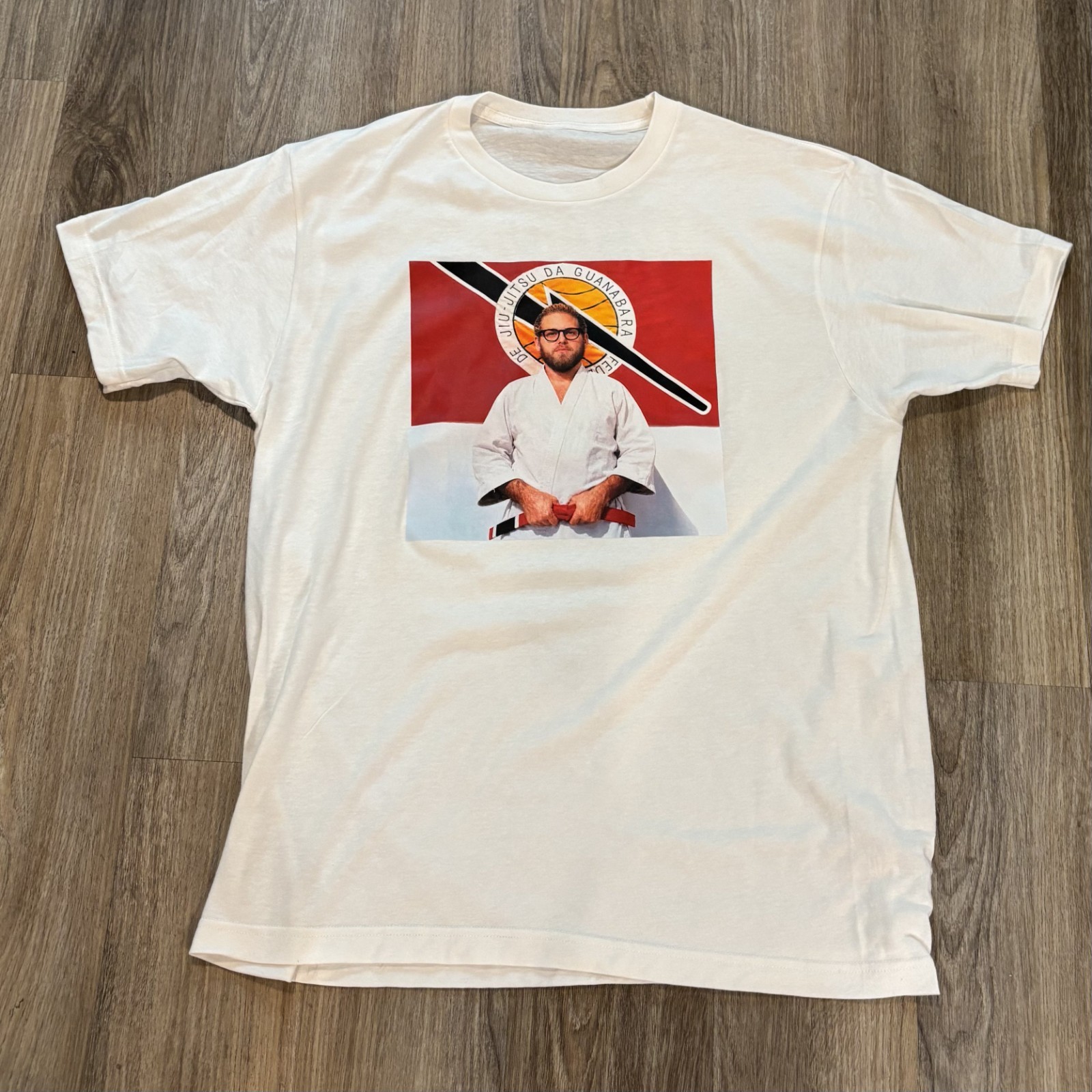 Hill-io AJJ BJJ Brazilian Jiu Jitsu T-Shirt Vintage White