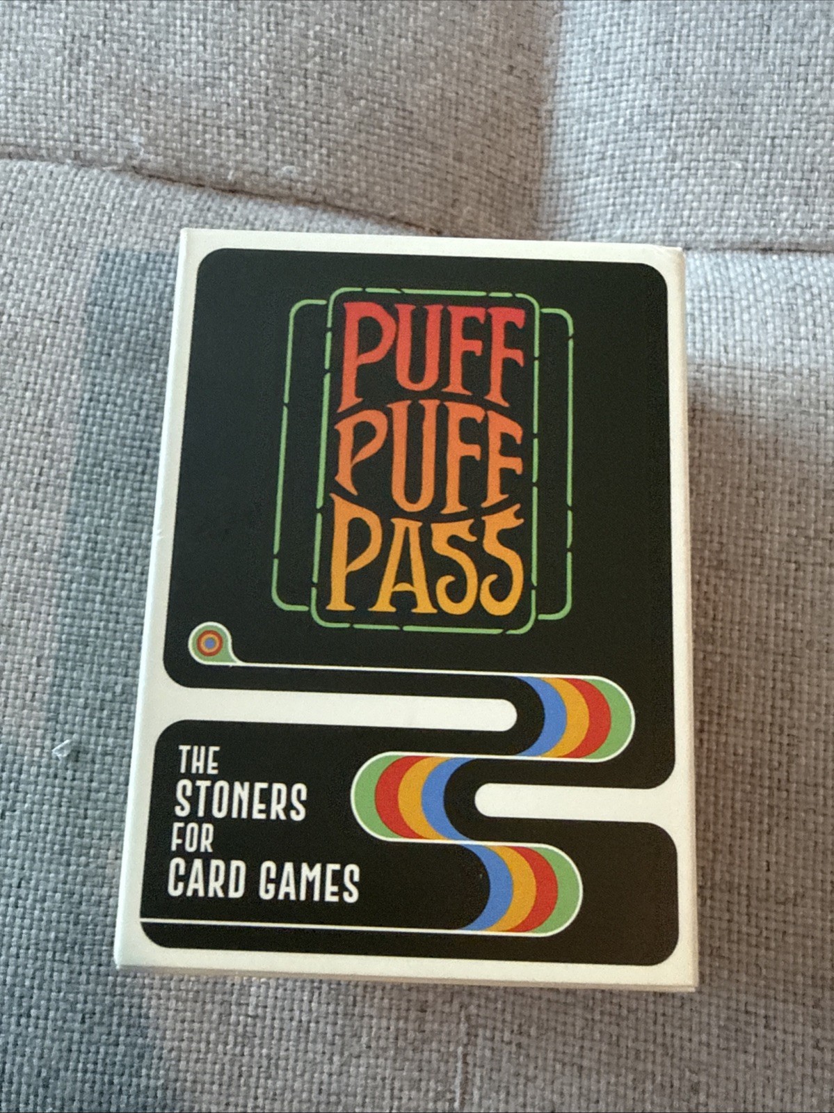 Puff Puff Pass The Stoners Card Game Funny Smoking Gag Gift 100% Complete