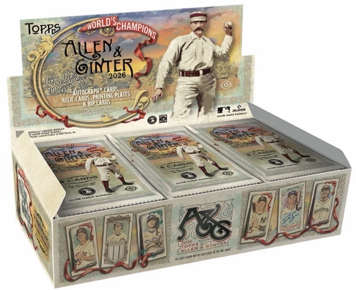2026 Topps Allen & Ginter Baseball Hobby Box Sealed Ships 10/7