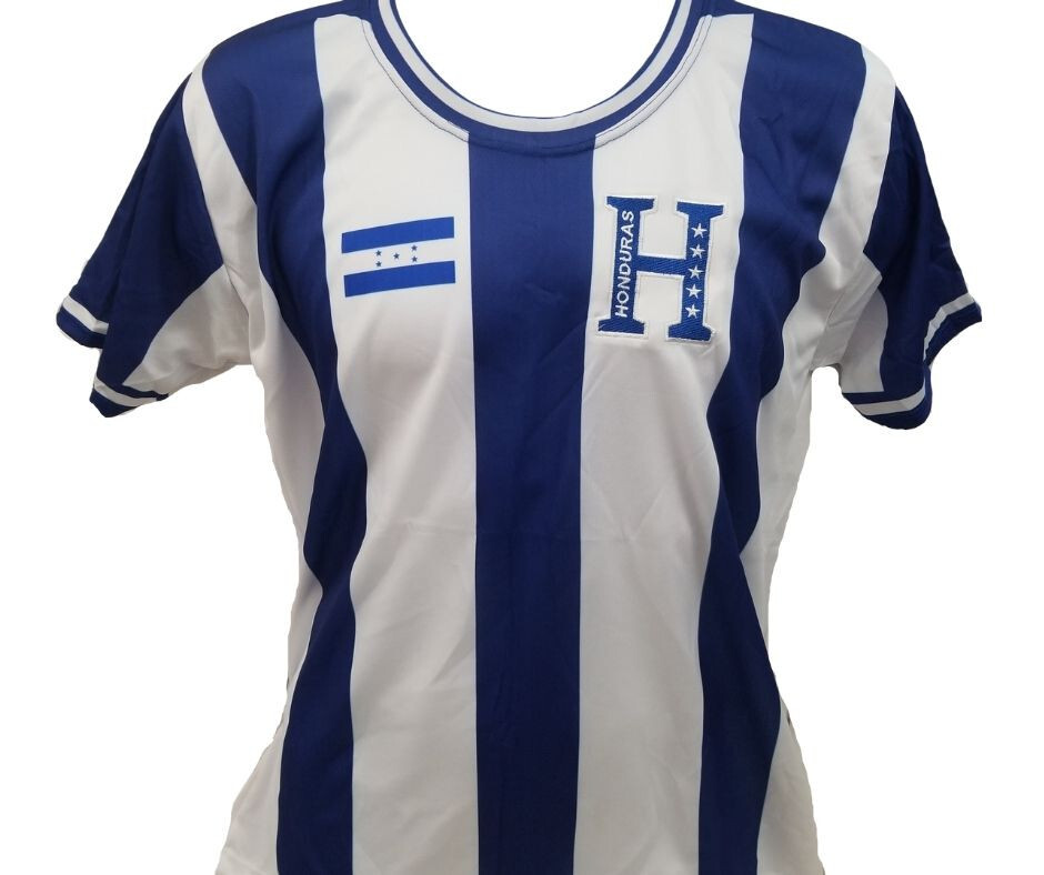 CAMISA RAYADA SELECCION DE HONDURAS CON LA \