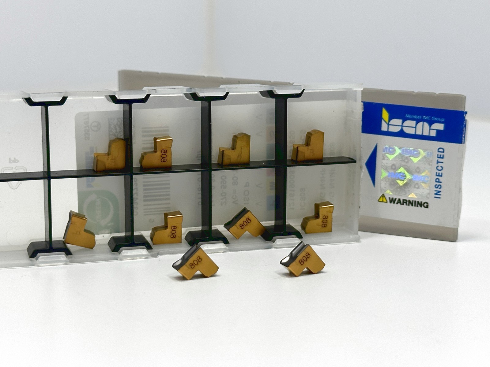 ISCAR TAG N4HF New Carbide Inserts 3347729 Grade IC808 10pcs