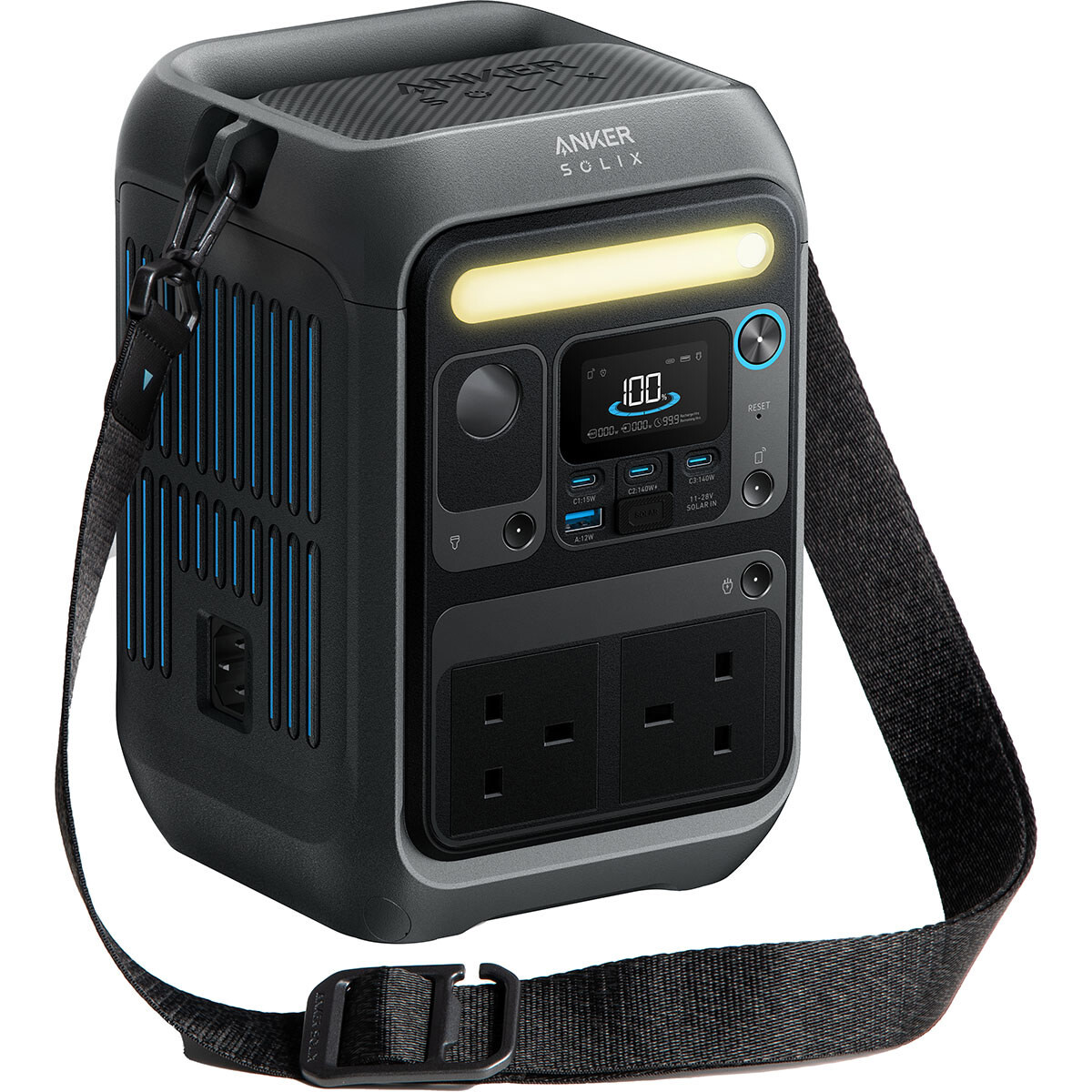 Anker SOLIX C300X Portable Power Station 288Wh 360W Solar Generator for Camping Anker SOLIX C300X Portable Power Station 288Wh 360W Solar Generator for Camping