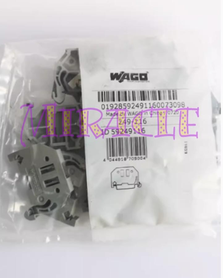 100Pc NEW Fits for WAGO 249-116 59249116 Wiring Terminal Blocks