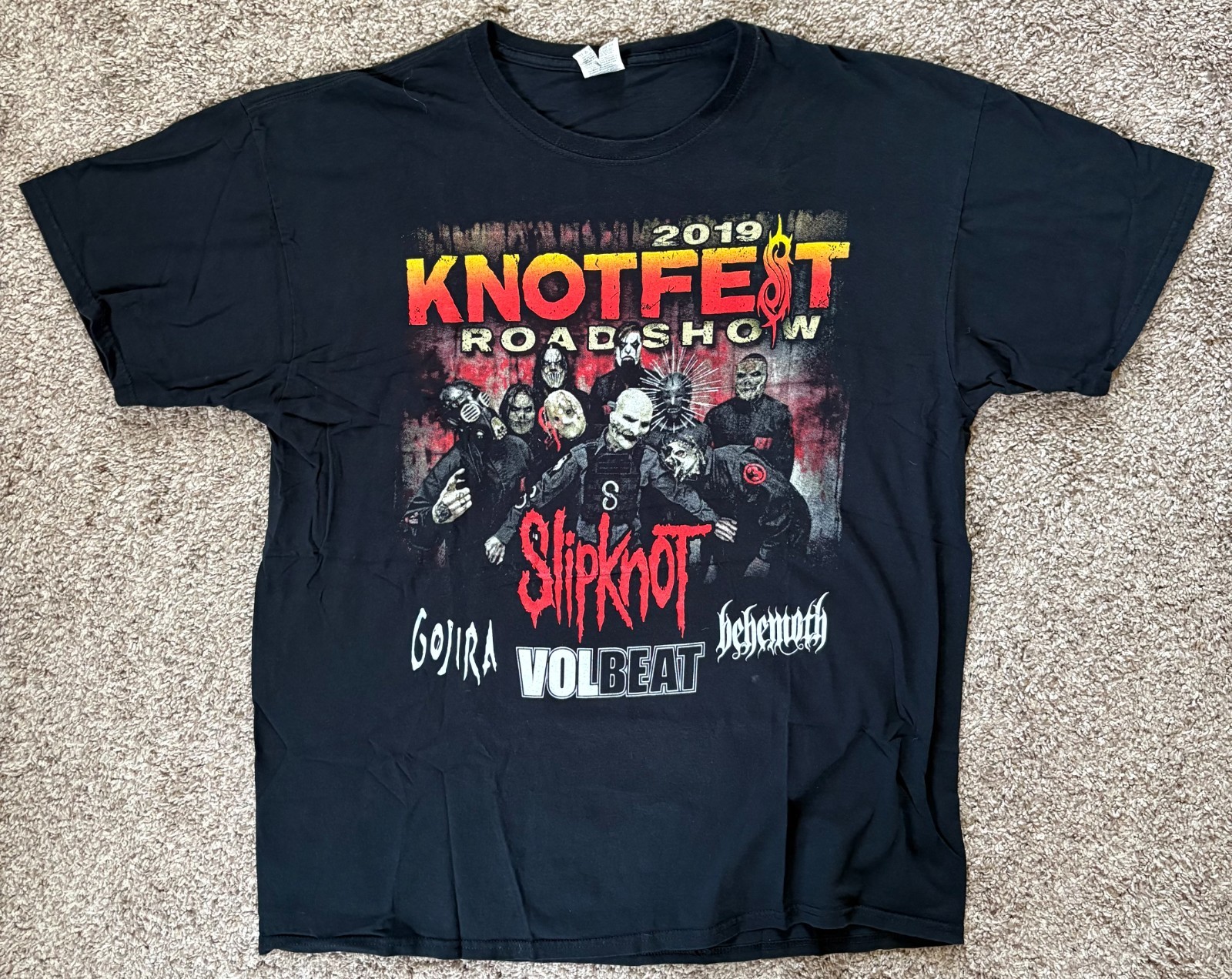 Mens 2019 KNOTFEST Roadshow Concert Tshirt - Used - Great Condition Mens 2019 KNOTFEST Roadshow Concert Tshirt - Used - Great Condition