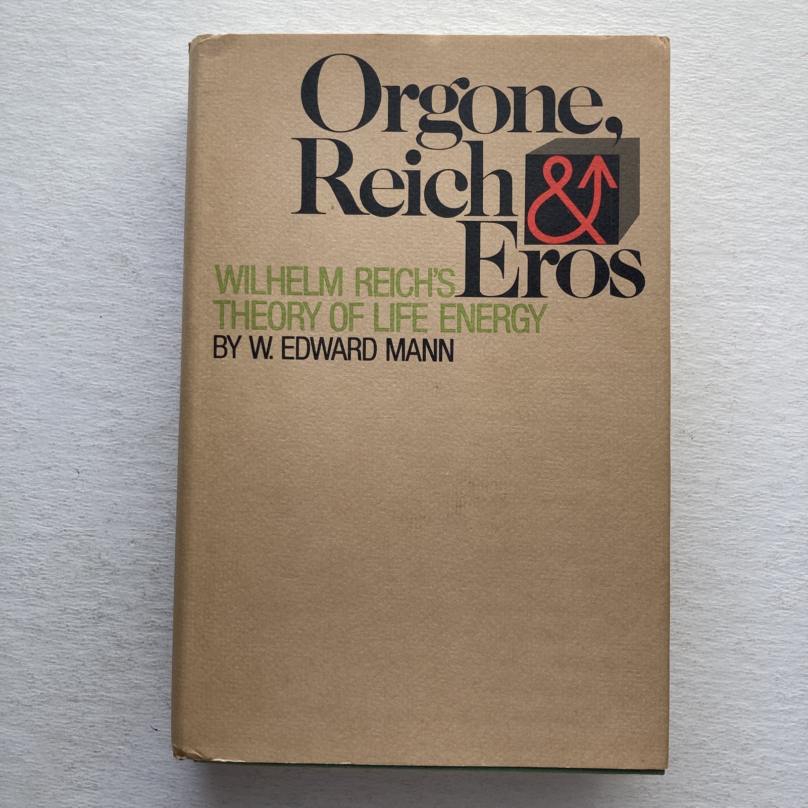 Vintage 1973 Orgone, Reich & Eros W Edward Mann Simon & Schuster HC DJ USA