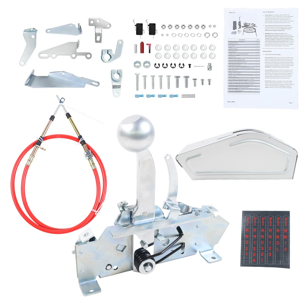 For 80842 Pro Ratchet Automatic Shifter for Ford GM 3 & 4 Speed Transmission