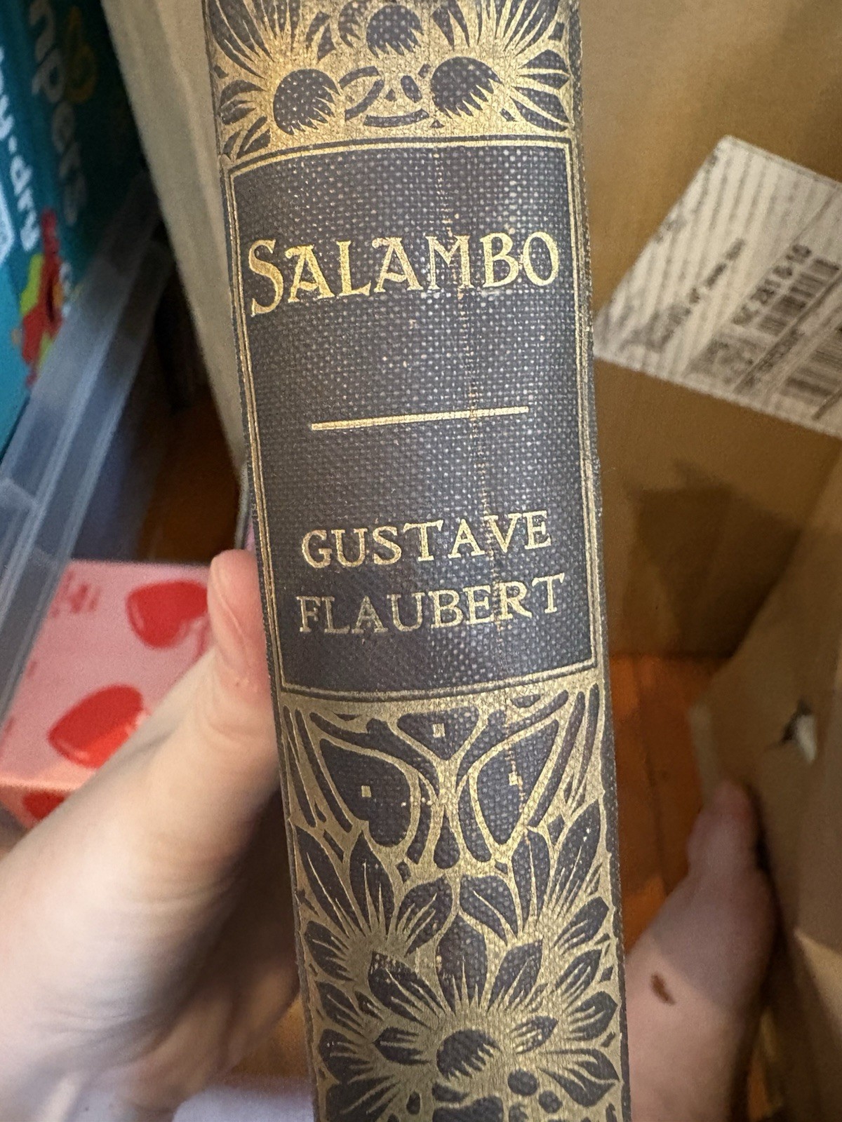 Antique 1909 Hardcover SALAMMBO by Gustave Flaubert - Gibbons & Company